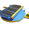 CDLR mounted on turntable w/ 3-strand chain transfer