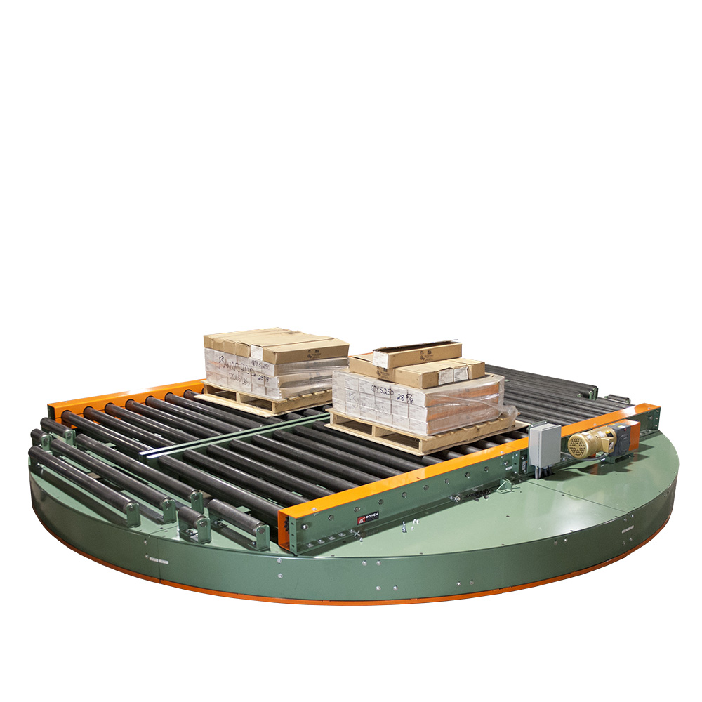 IPT  Indexing Powered Turntable Heavy Duty Conveyor - Roach Conveyors