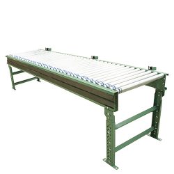 196G | 1.9″ x 16 Ga. Galvanized Roller Gravity Conveyor - Roach Conveyors